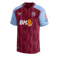 Dres Aston Villa Pau Torres #14 Domáci 2023-24 Krátky Rukáv